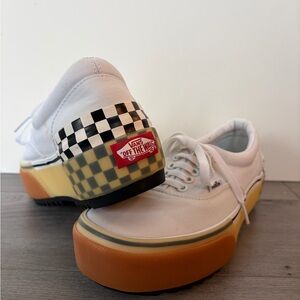 Vans Era Stacked Checkered Platforms size 7.5M/9W